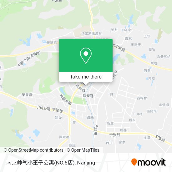 南京帅气小王子公寓(NO.5店) map