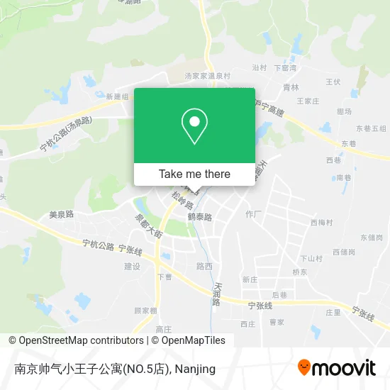 南京帅气小王子公寓(NO.5店) map