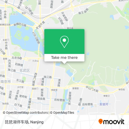 琵琶湖停车场 map