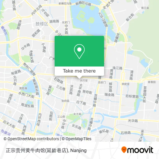 正宗贵州黄牛肉馆(延龄巷店) map