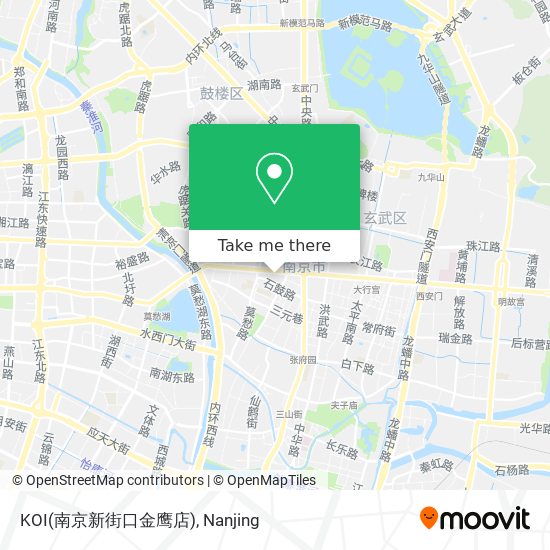 KOI(南京新街口金鹰店) map