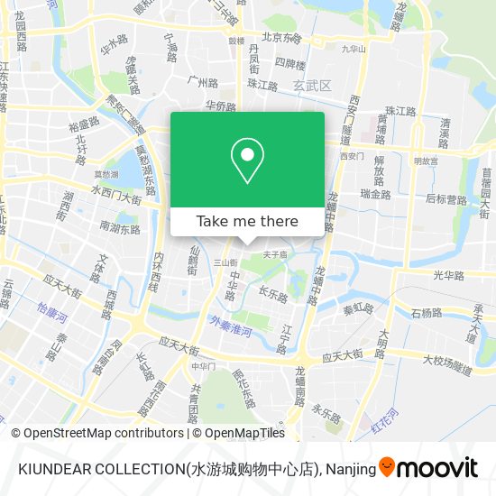 KIUNDEAR COLLECTION(水游城购物中心店) map