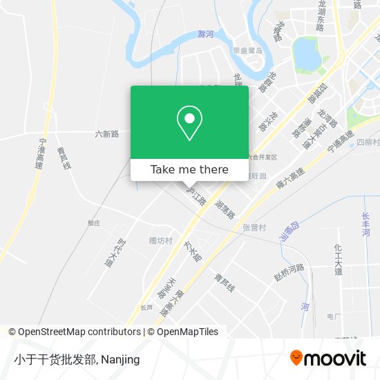 小于干货批发部 map