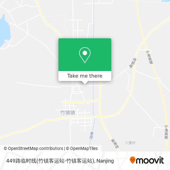 449路临时线(竹镇客运站-竹镇客运站) map