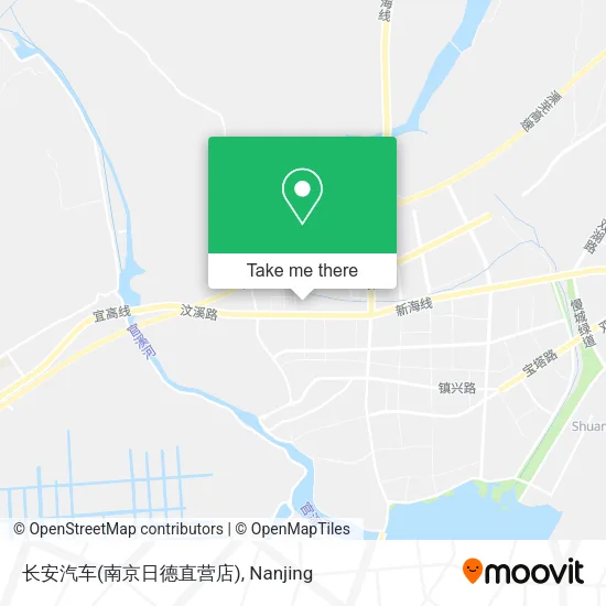 长安汽车(南京日德直营店) map