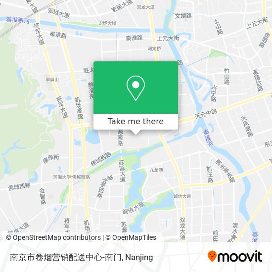 南京市卷烟营销配送中心-南门 map