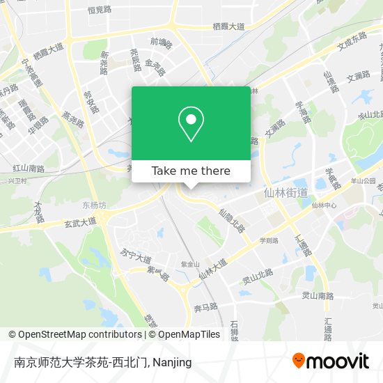 南京师范大学茶苑-西北门 map