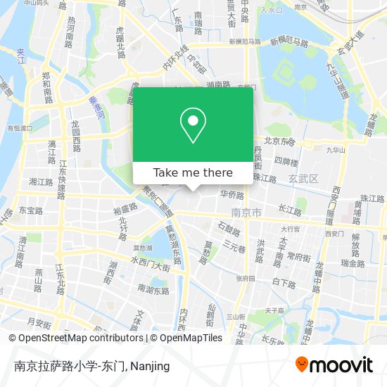 南京拉萨路小学-东门 map
