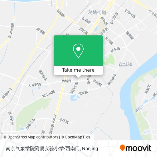 南京气象学院附属实验小学-西南门 map