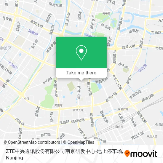 ZTE中兴通讯股份有限公司南京研发中心-地上停车场 map