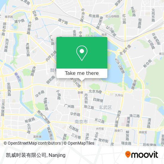 凯威时装有限公司 map