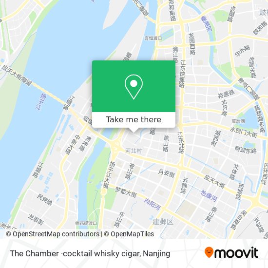 The Chamber ·cocktail whisky cigar map