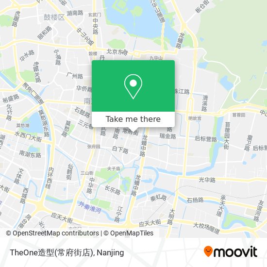 TheOne造型(常府街店) map