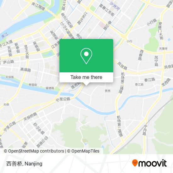 西善桥 map