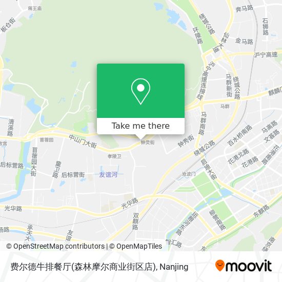 费尔德牛排餐厅(森林摩尔商业街区店) map