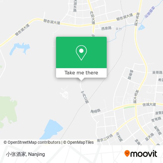 小张酒家 map