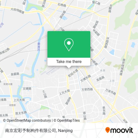 南京宏彩予制构件有限公司 map