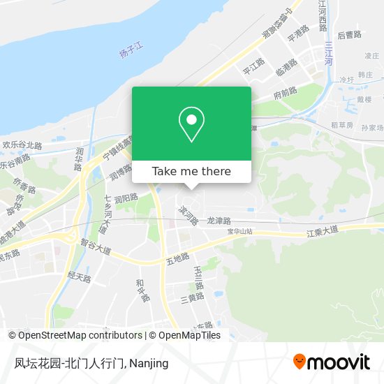 凤坛花园-北门人行门 map