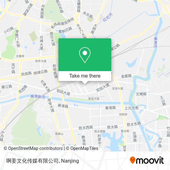 啊姜文化传媒有限公司 map
