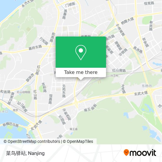 菜鸟驿站 map
