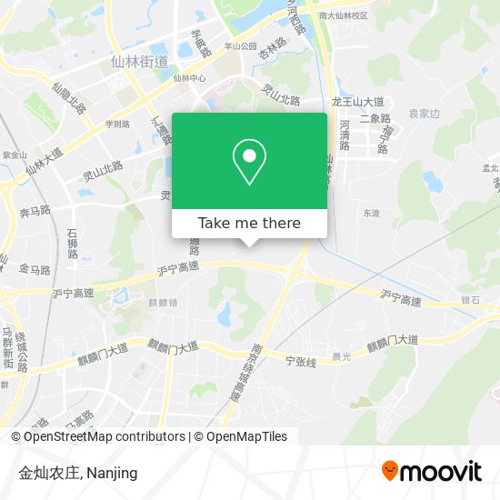 金灿农庄 map