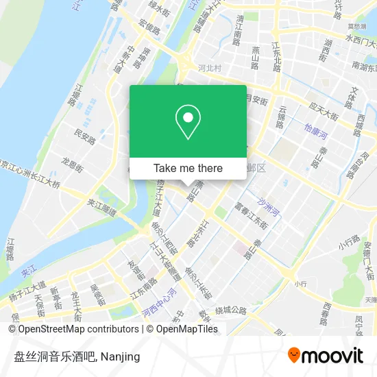 盘丝洞音乐酒吧 map