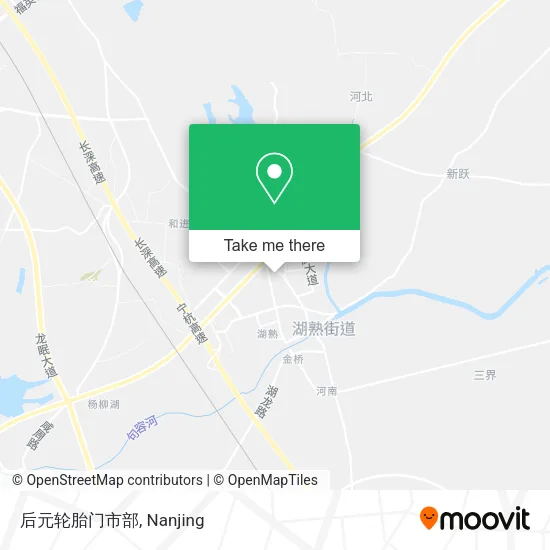 后元轮胎门市部 map
