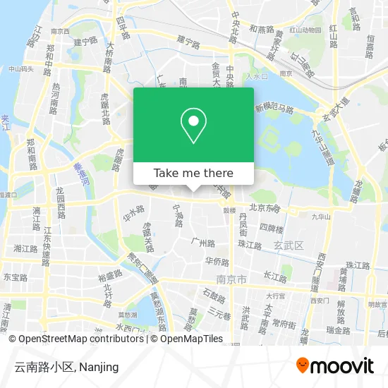 云南路小区 map