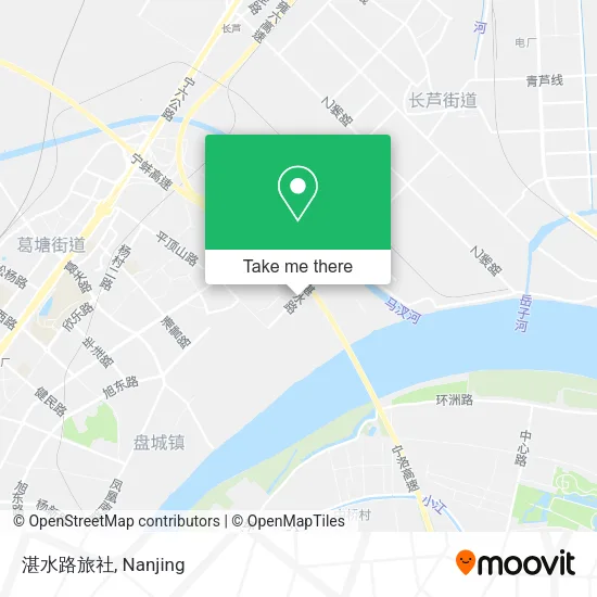 湛水路旅社 map