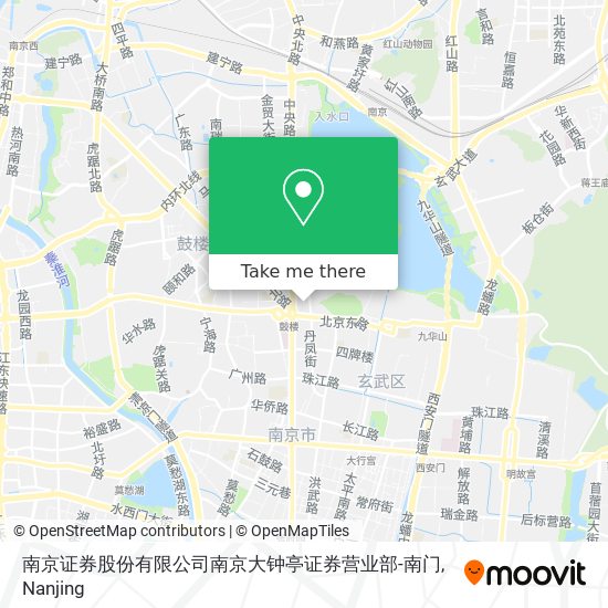 南京证券股份有限公司南京大钟亭证券营业部-南门 map