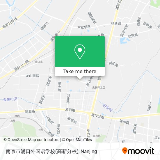 南京市浦口外国语学校(高新分校) map