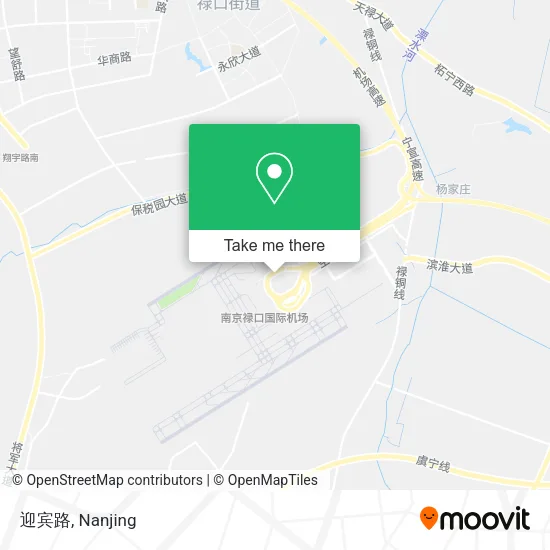 迎宾路 map