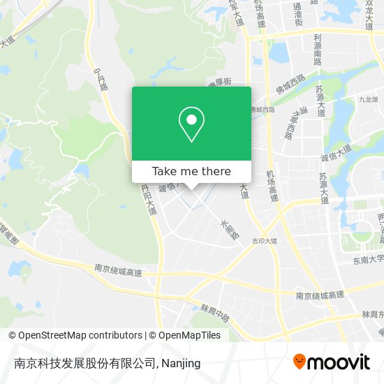 南京科技发展股份有限公司 map