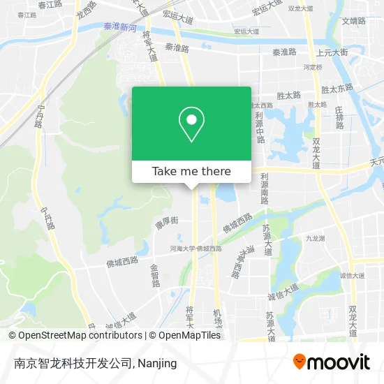 南京智龙科技开发公司 map