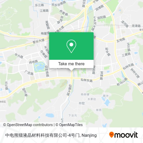 中电熊猫液晶材料科技有限公司-4号门 map