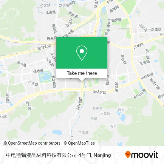 中电熊猫液晶材料科技有限公司-4号门 map