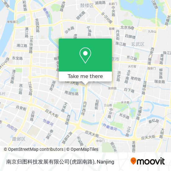 南京归图科技发展有限公司(虎踞南路) map