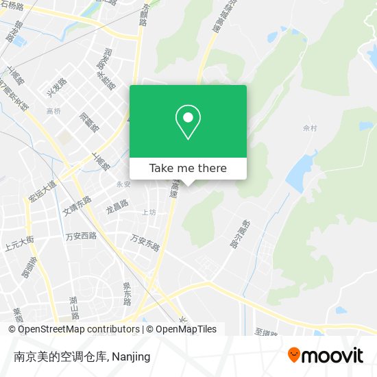南京美的空调仓库 map