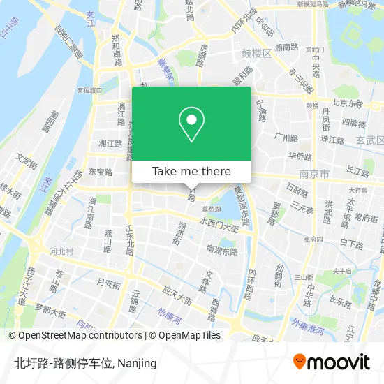 北圩路-路侧停车位 map