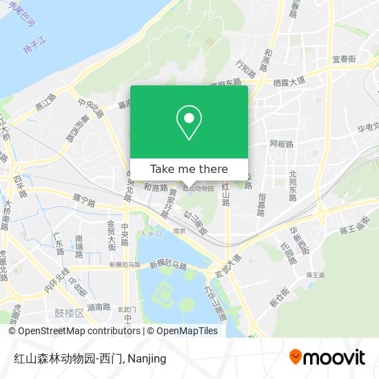 红山森林动物园-西门 map