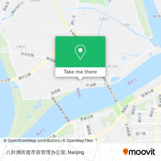 八卦洲街道市容管理办公室 map