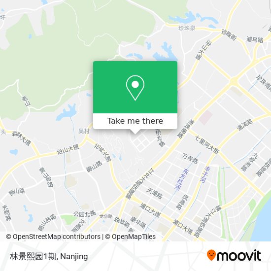 林景熙园1期 map