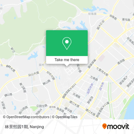 林景熙园1期 map