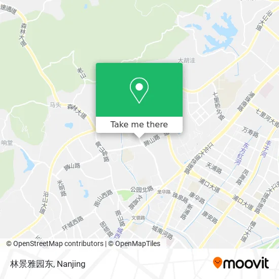 林景雅园东 map