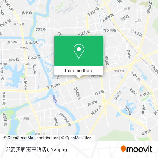 我爱我家(新亭路店) map