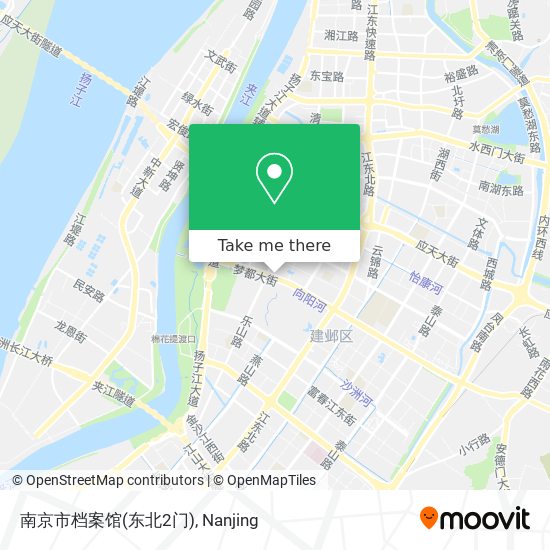 南京市档案馆(东北2门) map