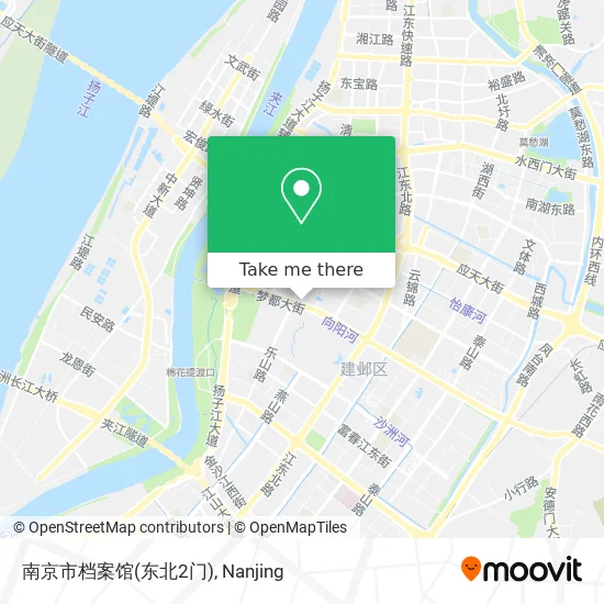 南京市档案馆(东北2门) map