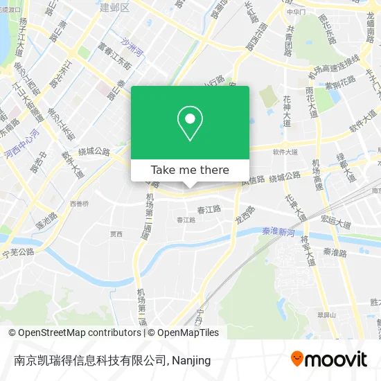 南京凯瑞得信息科技有限公司 map