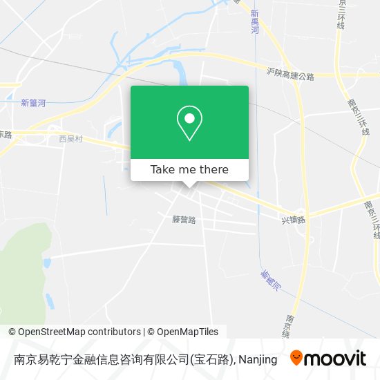 南京易乾宁金融信息咨询有限公司(宝石路) map