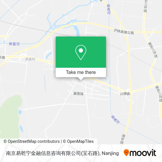 南京易乾宁金融信息咨询有限公司(宝石路) map
